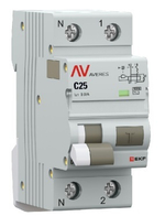 Автомат дифференциальный EKF rcbo10-1pn-25C-30-ac-av