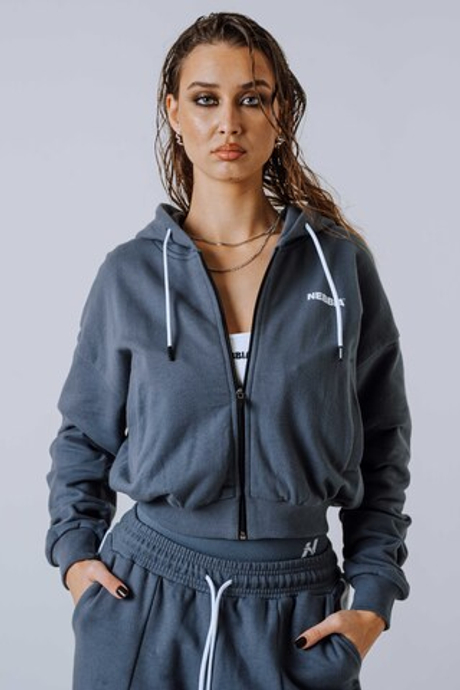 Кофта Relaxed Zip Hoodie POWER 895 GREY