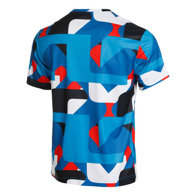 Мужское теннисное поло JLindeberg Flatlocked T-Shirt Men - Blue