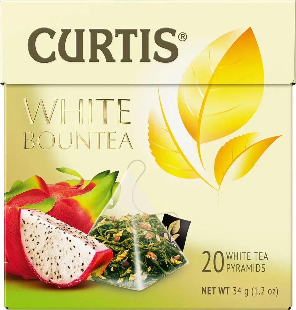 Чай в пирамидках белый Curtis White Bountea, 20 шт