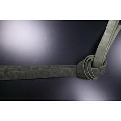 Ременная заготовка зеленая лофт гладкая