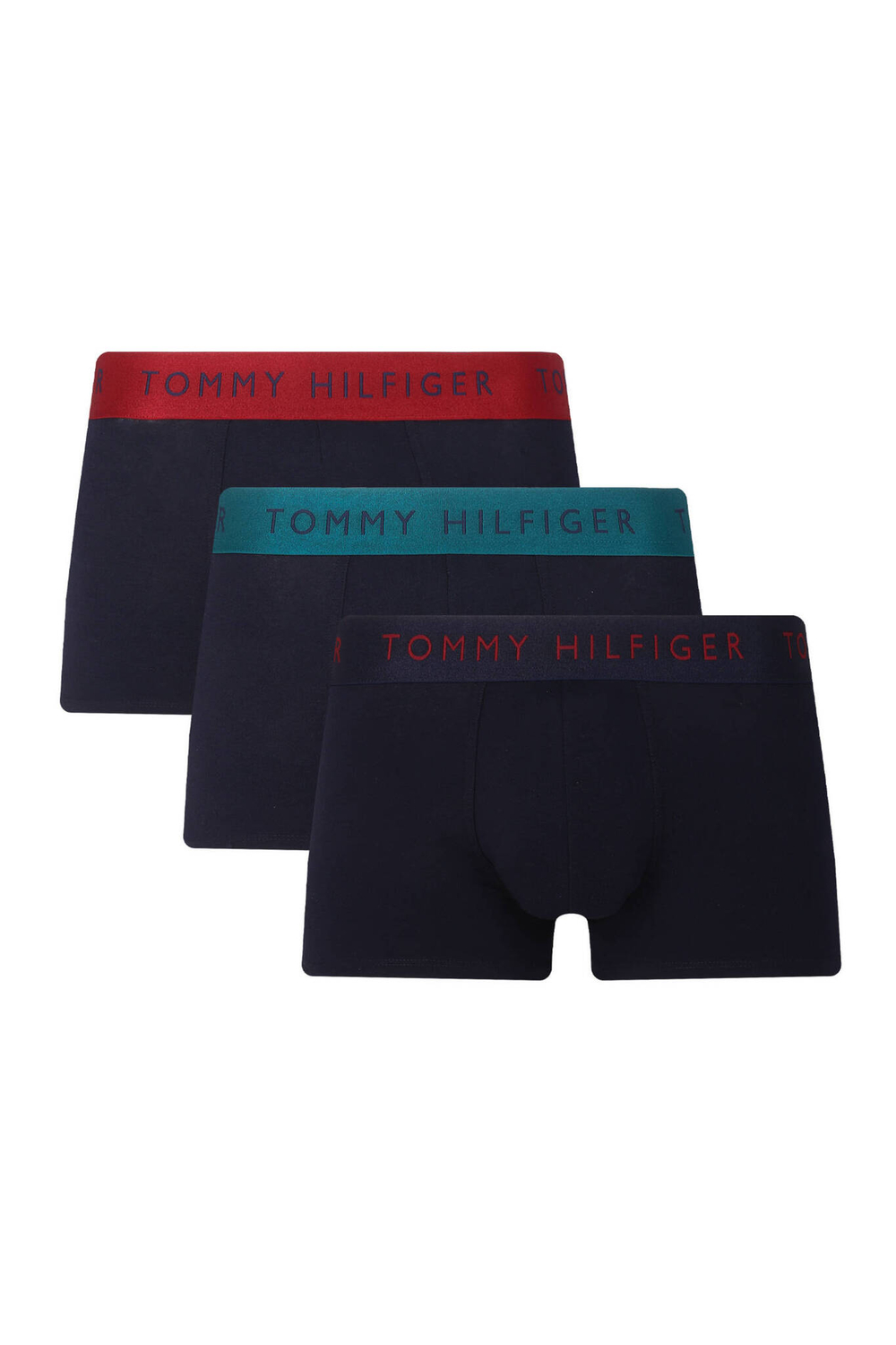 Трусики-боксеры 3шт. Tommy Hilfiger - темно-синий(UM0UM03028)