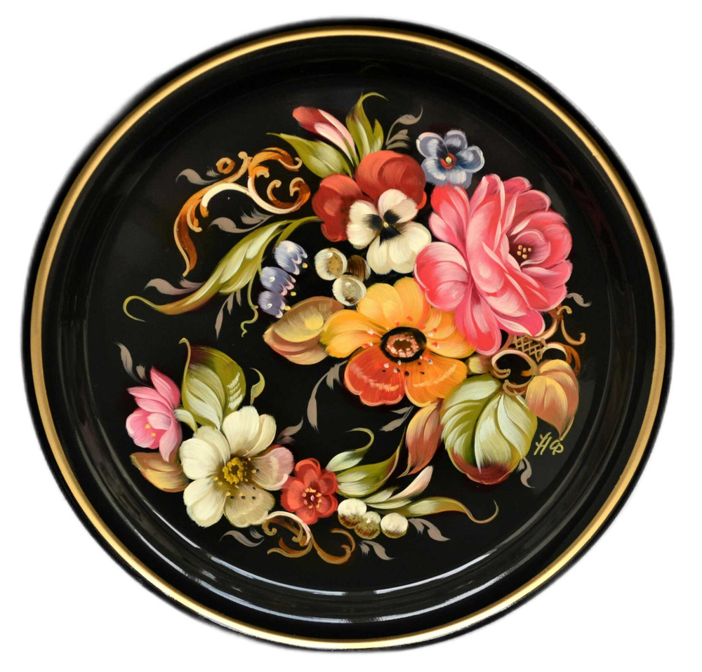 Zhostovo metal tray A5D080724264