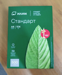 Бумага д/принтера А4 ИЛИМ (5шт)