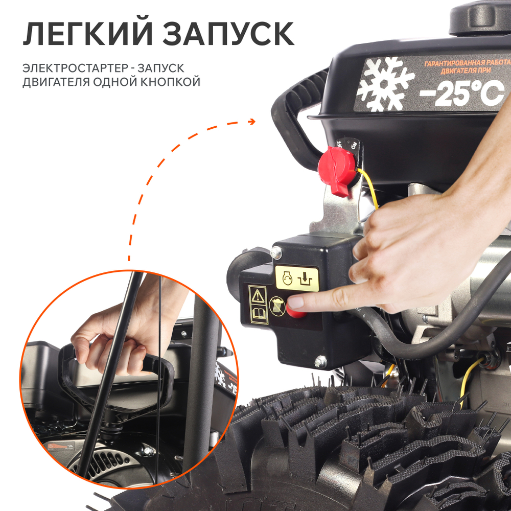 Снегоуборщик бензиновый PATRIOT PS 601