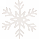 Украшение новогоднее «Зимний вечер» (набор 6 шт) , 15 см