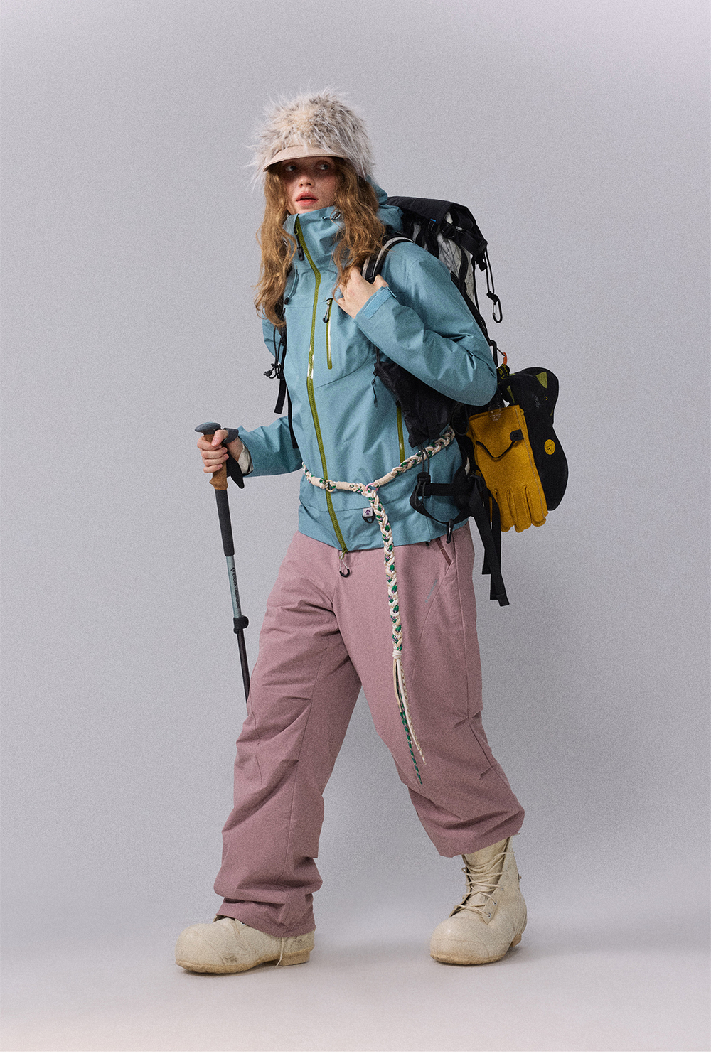 Куртка Nothomme Monterest Women's "Empty Mountain Rain" 3-in-1 C6 Waterproof Hiking Jacket with Detachable Down Vest