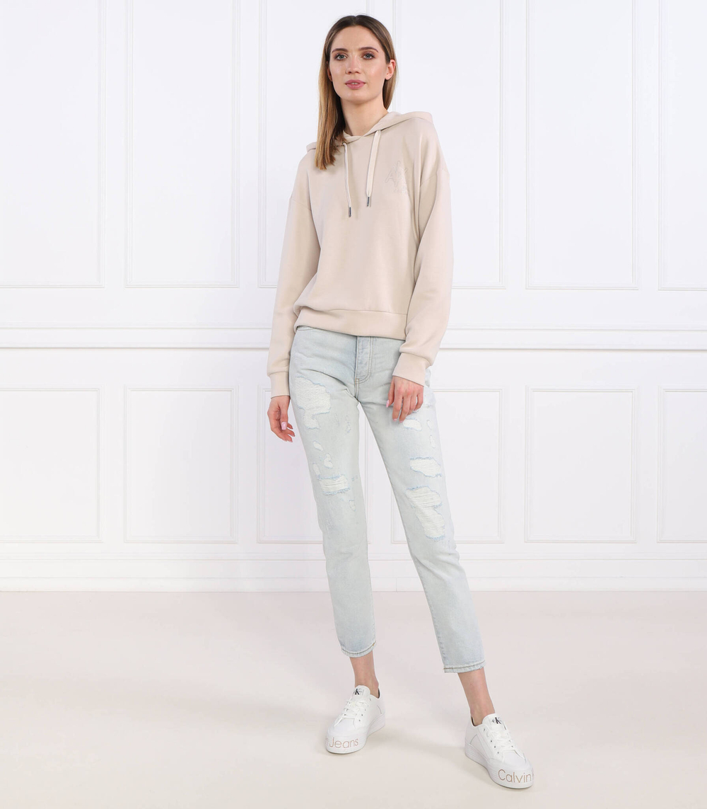 Худи Armani Exchange - кремовый(3RYM82 YJDDZ)