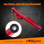 Комплект для автомобиля Ford Mustang 4th 94-04 Adj. Height + Control Arm Racing Coilovers Kits lowering kit