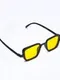 Очки солнцезащитные &quot;Мастер К.&quot;, uv 400, 14 х 14 х 4.5 см, линза 3.5 х 5 см, жёлтые