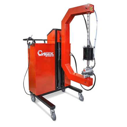 Вулканизатор подкатной, электрический для шин грузовых автомобилей, Сибек (Россия)