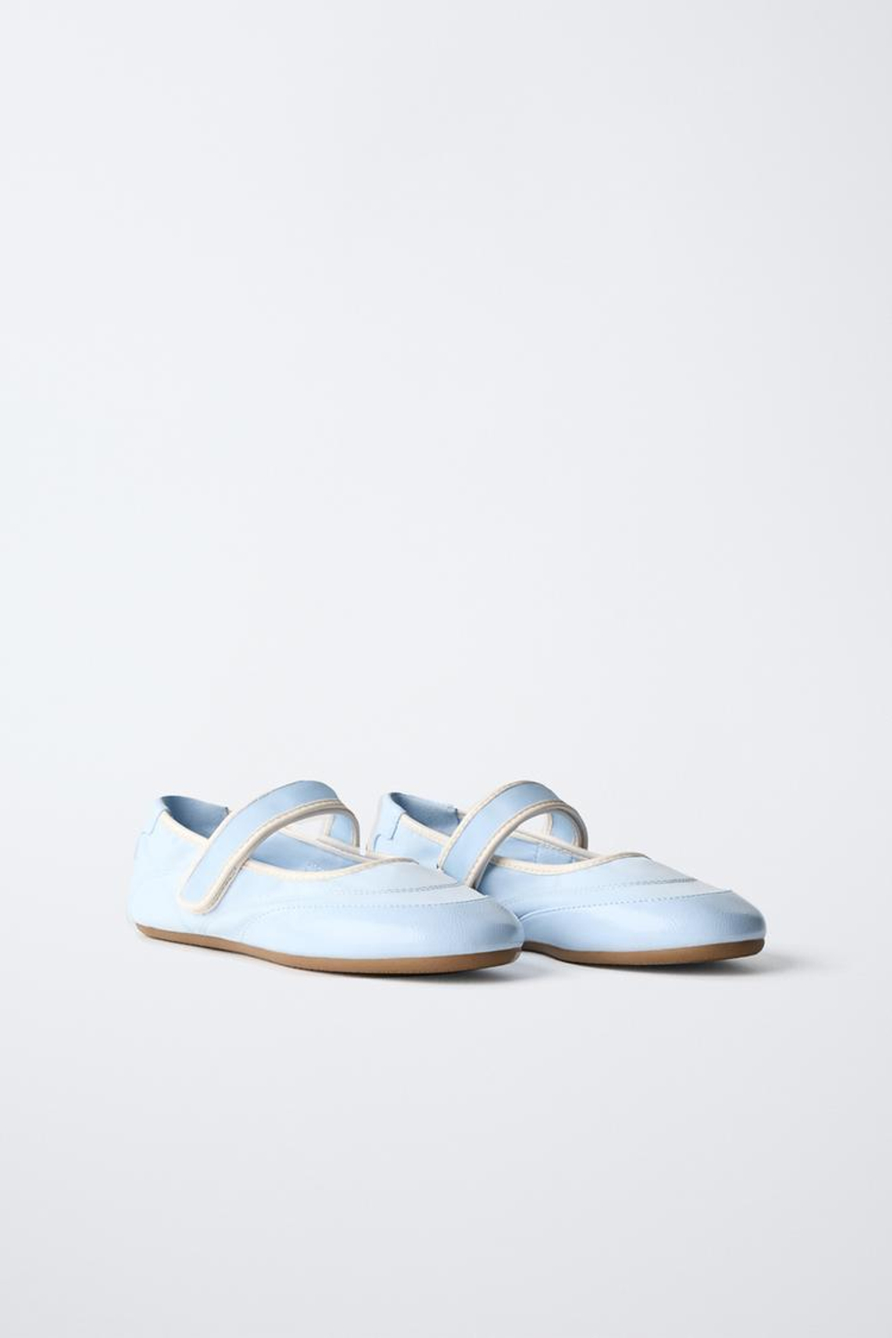 ZARA СПОРТИВНЫЕ БАЛЕТКИ, СИНИЙ