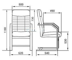 Кресло для руководителя АТЛАНТ ЭКСТРА КОНФЕРЕНЦ