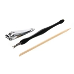 Маникюрный набор на блистере, 3 предмета «Ultramarine - Ваши ручки» (триммер, книпсер и палочка апельсиновая)