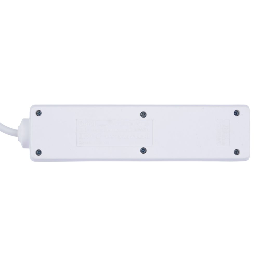 S-GCU3-10B WHITE Удлинитель серии Ultra. шнур 10м.. 3 гнезда. 16A. с-з. Белый. TM Uniel