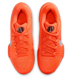Мужские кроссовки теннисные Nike Zoom GP Challenge Pro Premium - hyper crimson/metallic silver