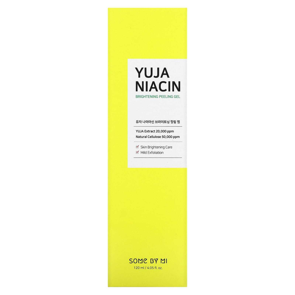 SOME BY MI, Осветляющий пилинг-гель с ниацином Yuja, 120 мл (4,05 жидк. унц.)