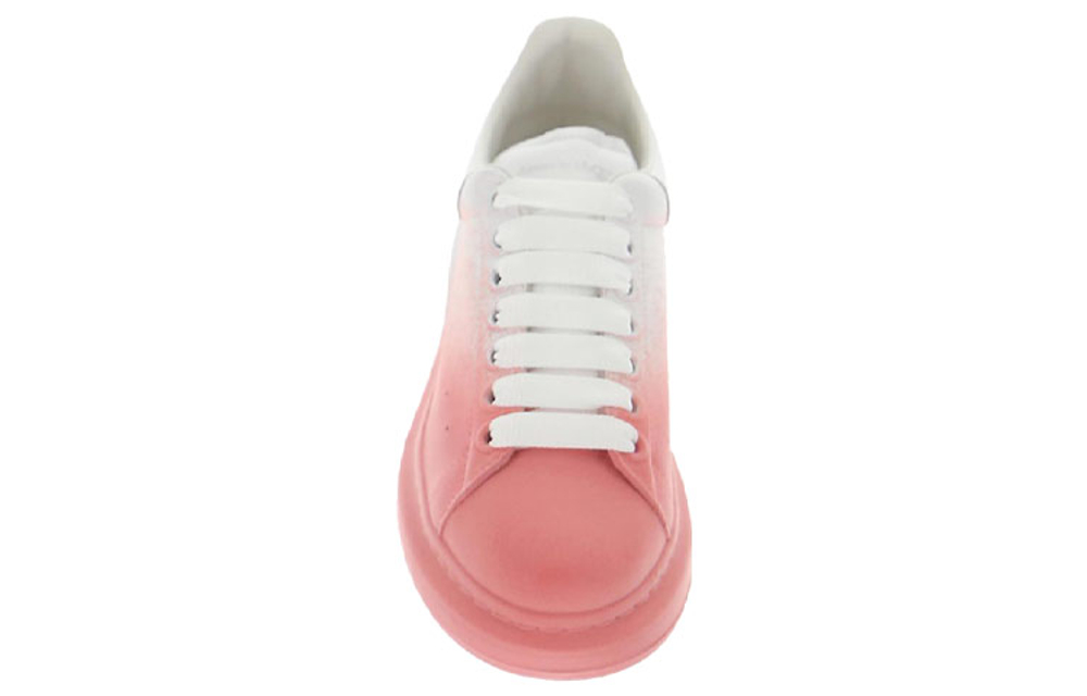 Alexander McQueen Oversized White Pink Velvet Spray Women"s