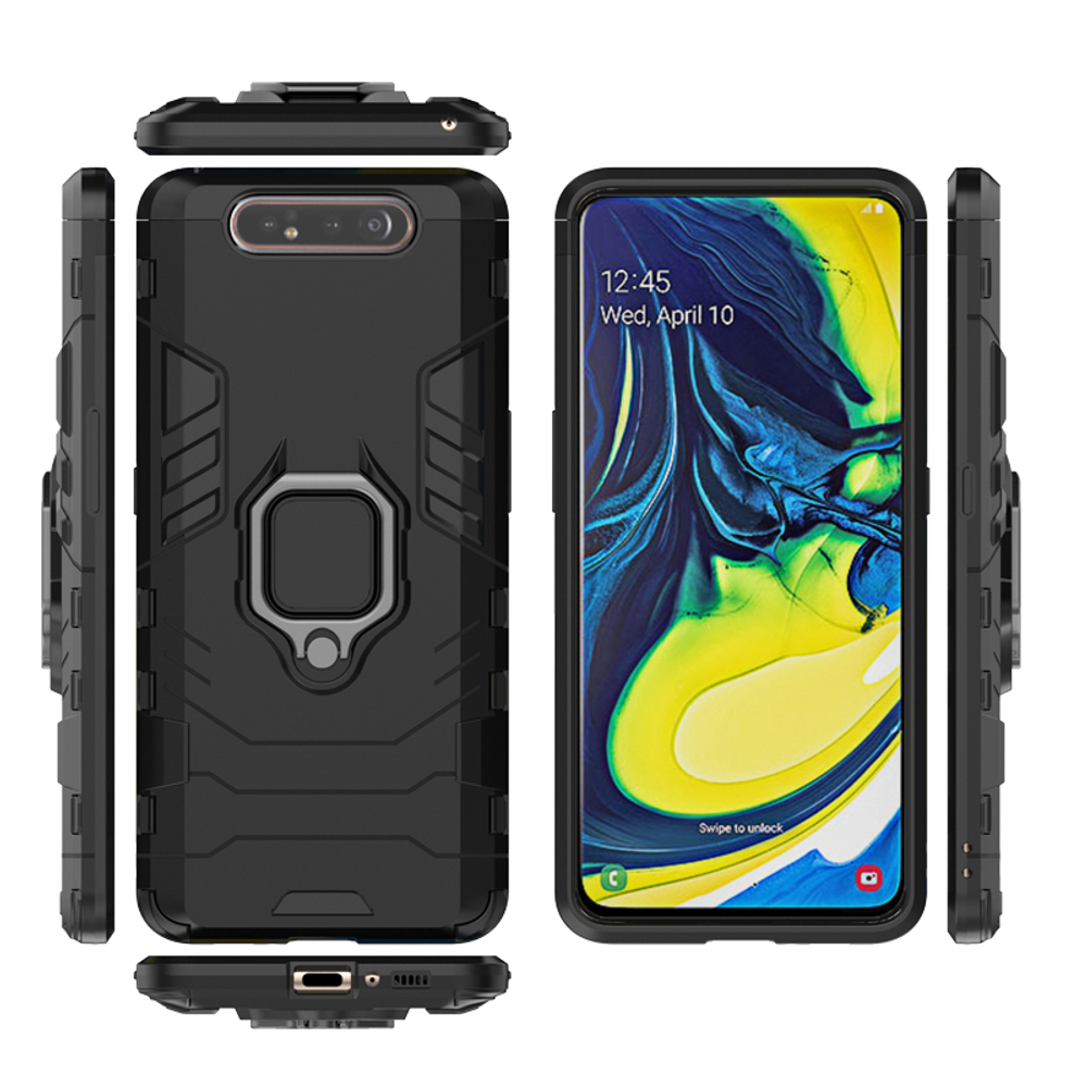 Противоударный чехол с кольцом Panther Case для Samsung Galaxy A80 / A90