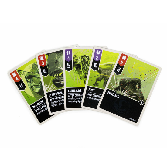 Настольная игра Unmatched. Jurassic Park. InGen vs Raptors + русские правила