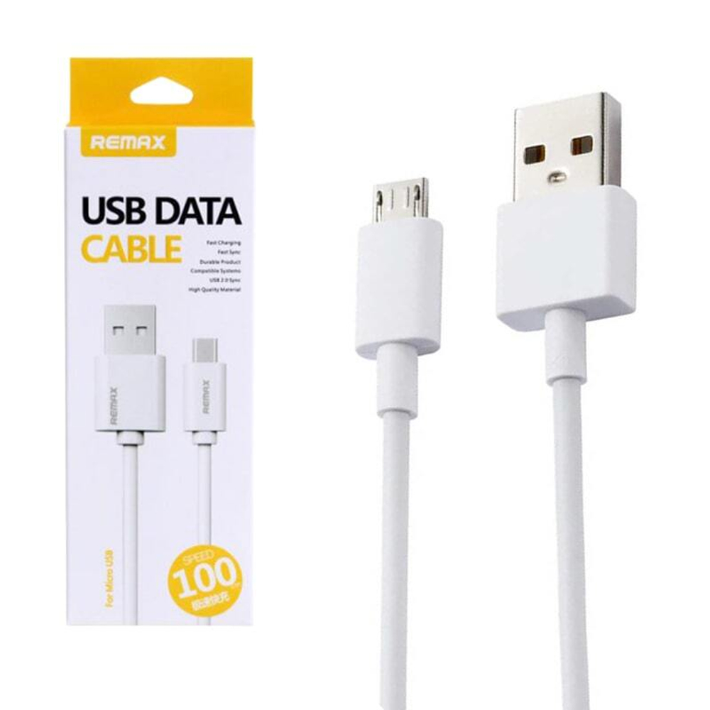 Кабель USB - Micro REMAX (белый) 1м
