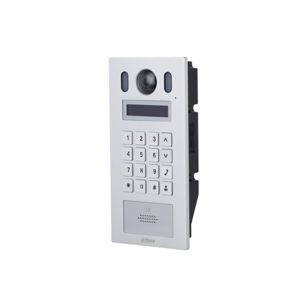 DHI-VTO6222E-P-EA Вызывная панель с разрешением камеры 2мп и CMOS сенсором, адаптированная для работы с модулем сопряжения DHI-VTNC130AC