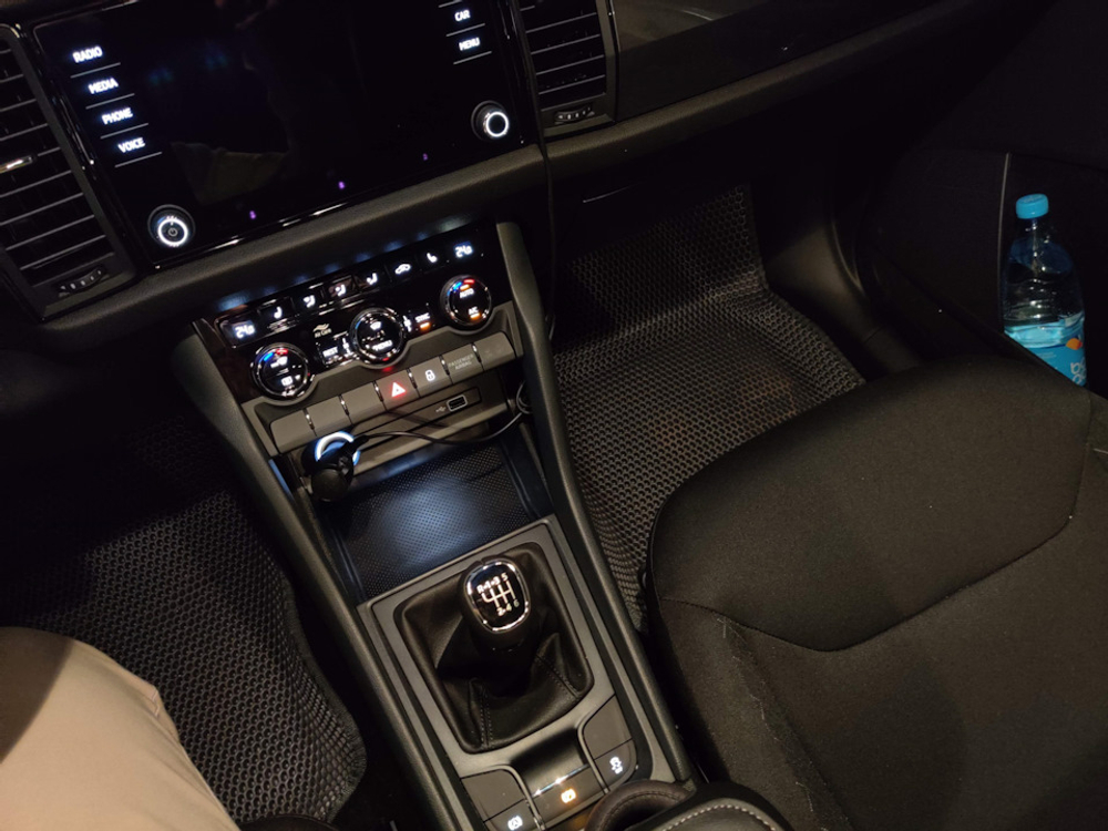 Автоковрики для Skoda Kodiaq, 7 мест, (2017--&gt;)