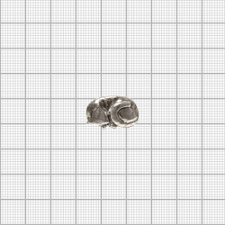 "Слипер" кольцо в серебряном покрытии из коллекции "Друзья" от Jenavi