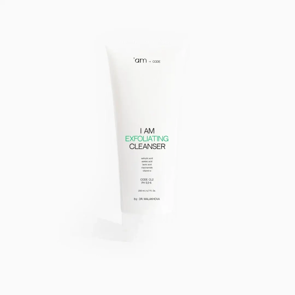 by Dr. Malakhova Гель для умывания "EXFOLIATING CLEANSER", тм "am-code, 200мл.