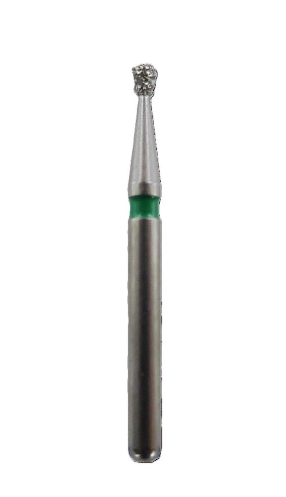 Бор алмазный 805 012 FG, зеленый, 1 шт. Форма: обратный конус с плоским концом., JOTA, Швейцария