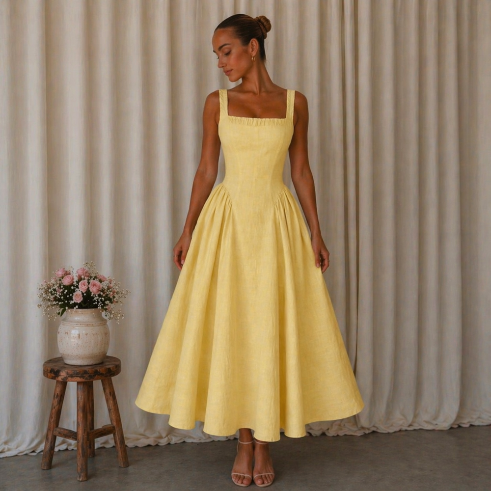 Платье летнее "Лён"