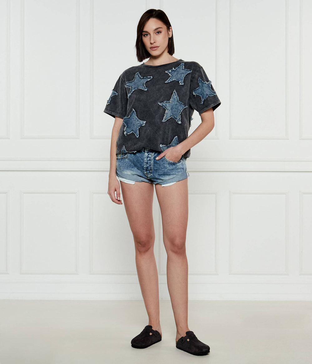 Футболка One Teaspoon - графитовый(26858)