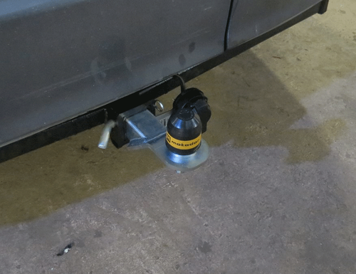 Фаркоп Motodor Honda Stepwgn c 2015 (хром. Шар) арт.90803-E