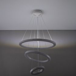 Citilux Электрон Смарт CL710A104S Умная люстра подвесная Белая