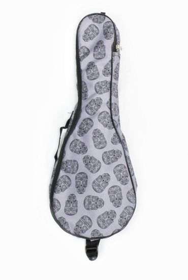 Чехол для укулеле сопрано 21" MEZZO MZ-ChUS21-2skull2