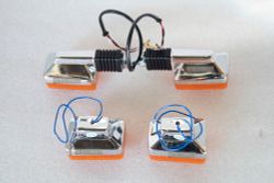 Turn light C50-70-90, Front+Rear 4p full set. Copy. Made in Thailand