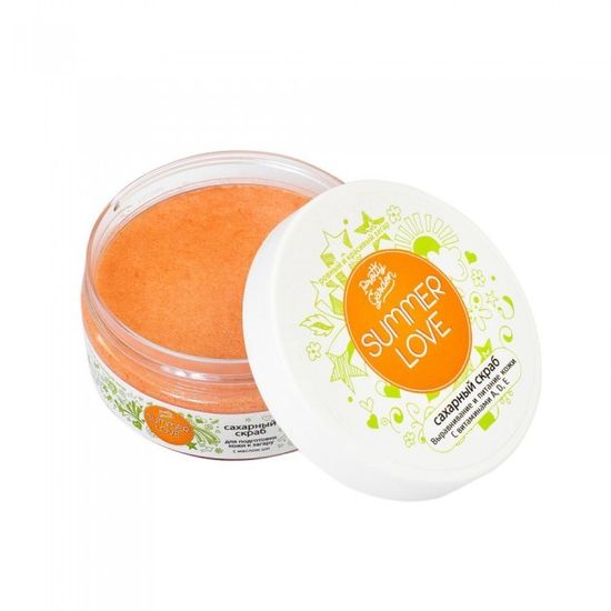 Сахарный скраб для тела "Summer Love", 170 г, PRETTY GARDEN.