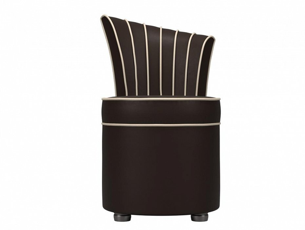 Пуф Ирис, Коричневый, Экокожа, 29294