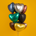 Сердце 18" Грибной Сатин Fm