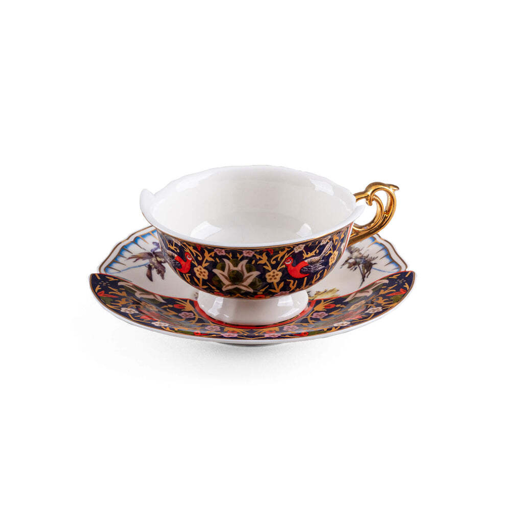 Чайная чашка с блюдцем Seletti Hybrid Kannauj