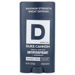Duke Cannon Supply Co., Trench Warfare® антиперспирант и дезодорант, Midnight Swim, сандаловое дерево и лаванда, 85 г (3 унции)