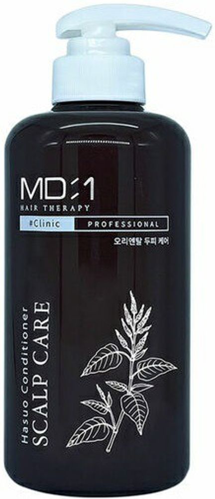 Укрепляющий кондиционер для волос с травяным комплексом MD-1 Hair Therapy Hasuo Scalp Care Conditioner 500 мл