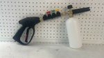 Пенный набор №4 Водомед, (пистолет + пенная насадка), пенокомплект для пистолета Karcher, Tademitsu, ТАО (ОР-308 + ОР-242)