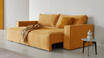 Диван Софт 3 Cilium Umber 240*94*80 см, Желтый Вельвет Еврокнижка Фиеста