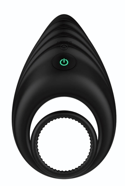 Черное эрекционное виброкольцо Nexus Enhance (Цвет: черный)