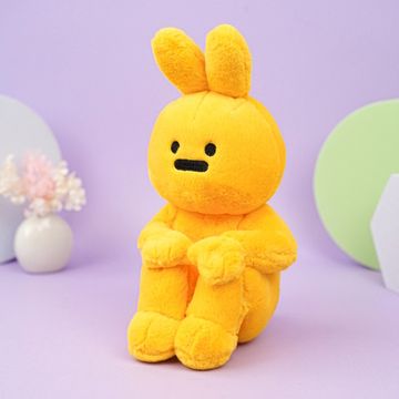 Мягкая игрушка Кролик "ThinKing's Rabbit" желтый, 28 см