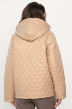 Куртка демисезонная стеганая (бежевая) Б14362-25М LT Collection