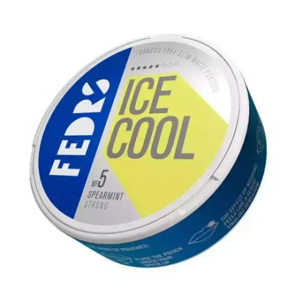 FEDRS ICE COOL №5 SPEARMINT STRONG (30 МГ) - МЯТНАЯ ЖВАЧКА