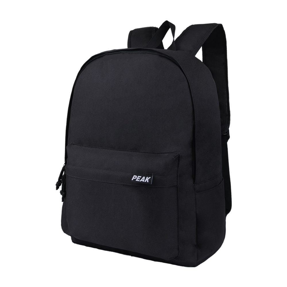 PEAK Nylon Backpack Regular Unisex Black