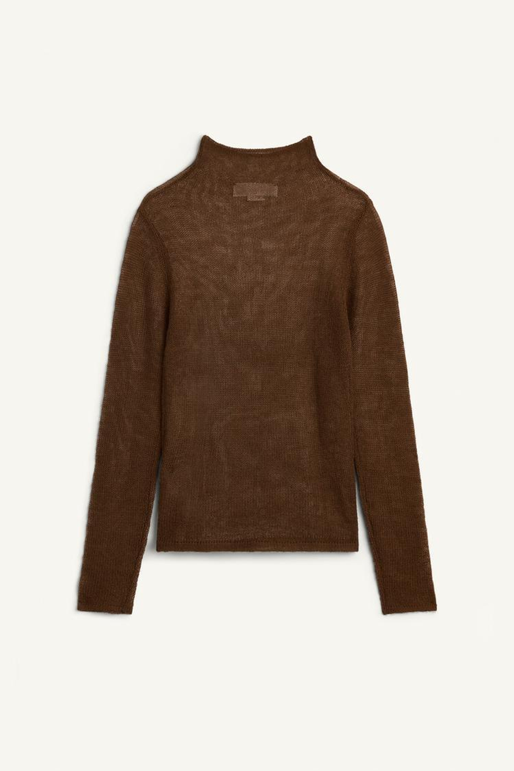 ZARA ВОДОЛАЗКА С ВОРОТНИКОМ-СТОЙКА, ТЕМНЫЙ ХАКИ